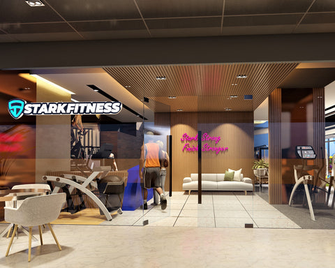 Stark Fitness San Antonio Residence Reception Area.